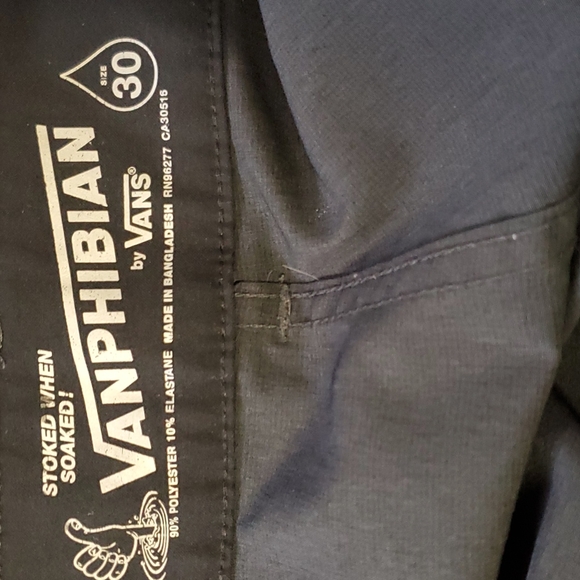 Vans• 30 shorts Vanphibian cargo hybrid gray - Picture 6 of 7